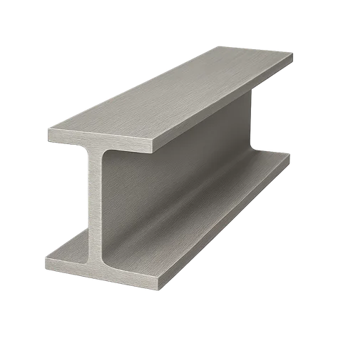 Двутавр алюминиевый 60х50х2 мм АД31 ГОСТ 29303-2025