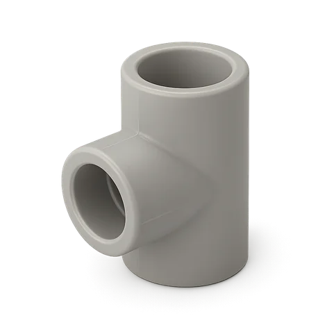 Тройник полипропиленовый переходной Ду 20х25х20