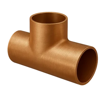 Медный тройник